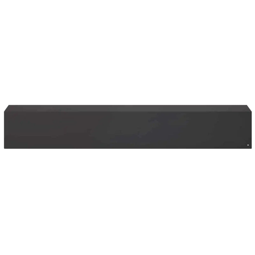 Profilo di copertura per giardino 2 pz 100 x 15 x 15 cm Acciaio 8012962