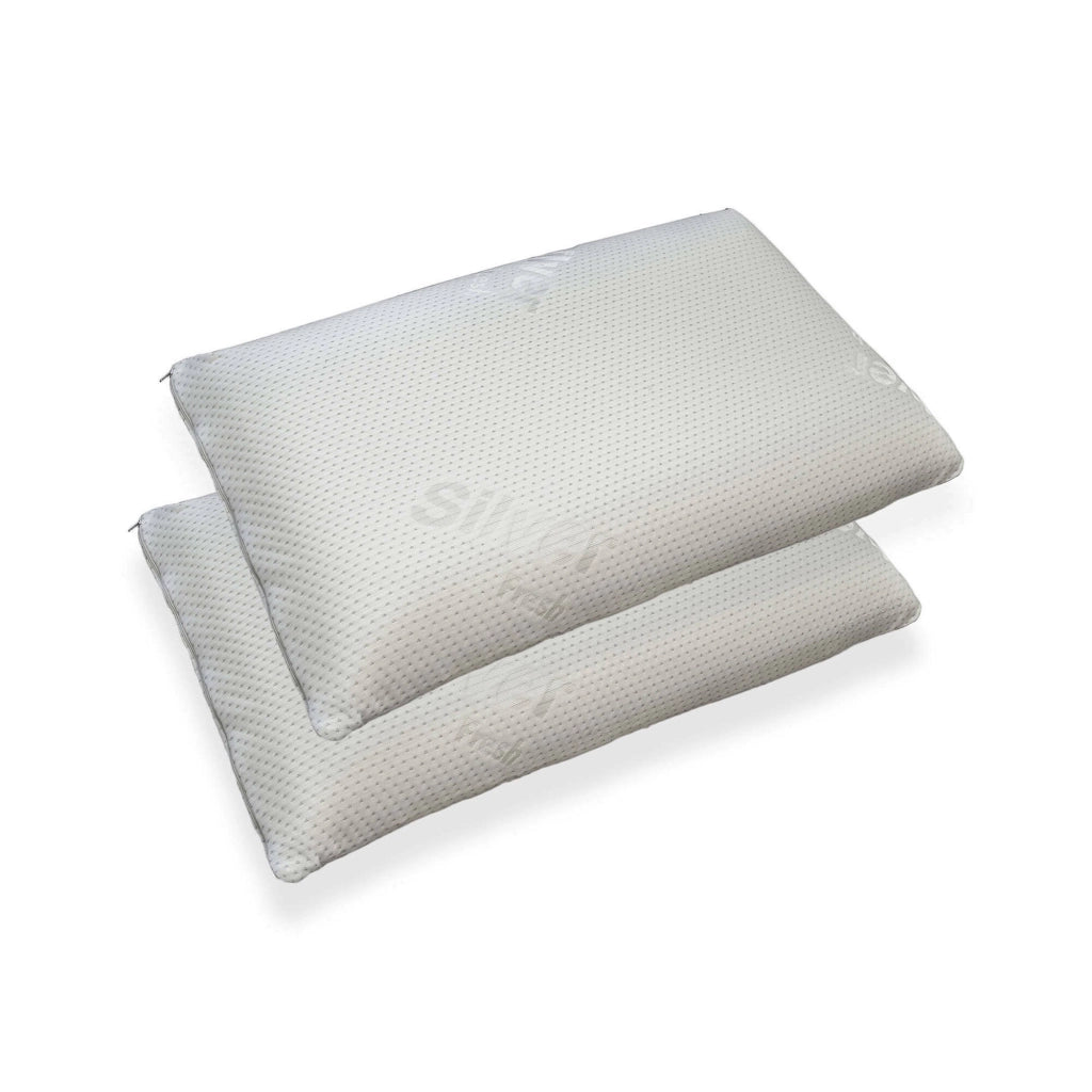Cuscino Sappada, Guanciale Traspirante Made in Italy, 13h cm Bianco