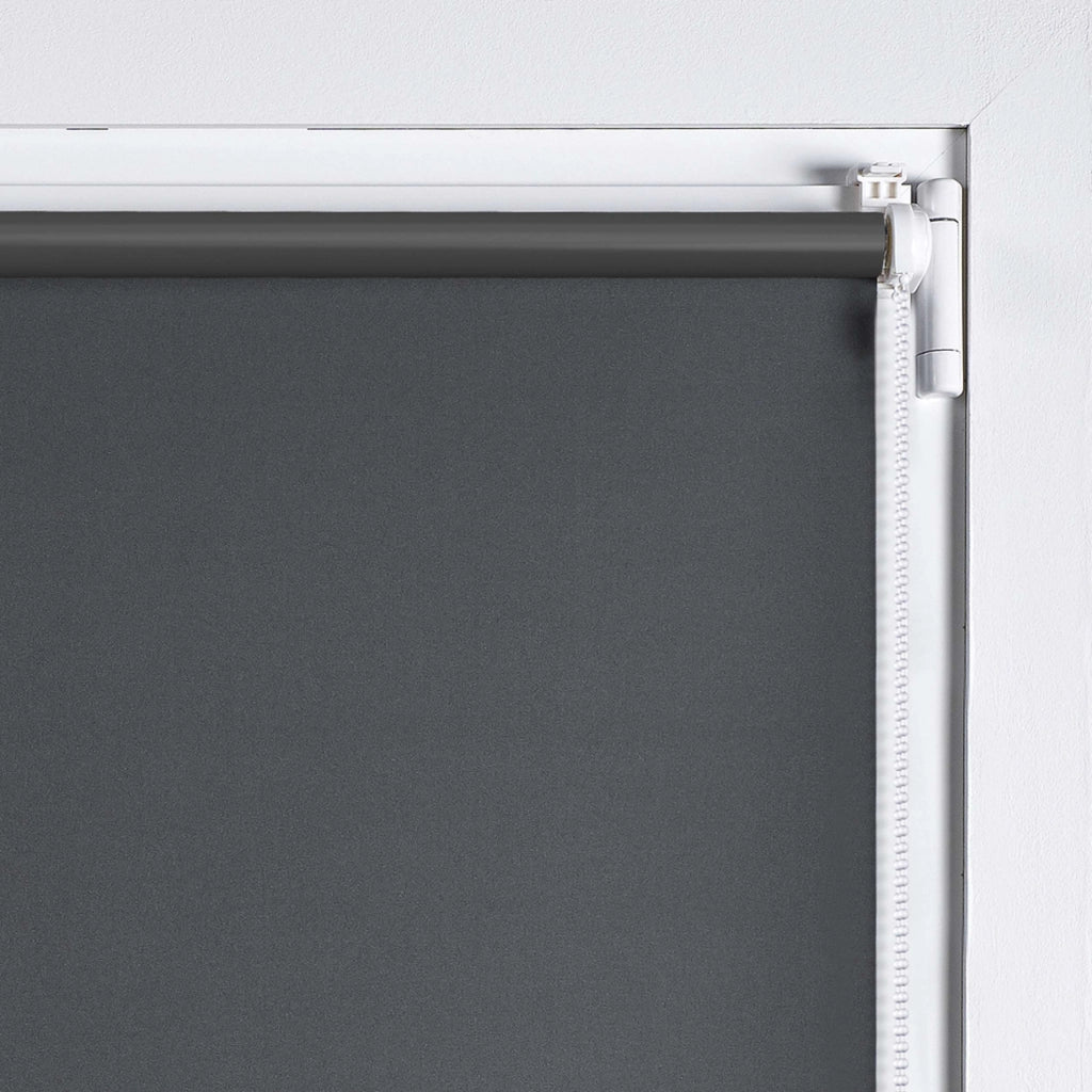 Tenda a Rullo Oscurante installazione senza foratura EasyFix Grigio 75x180 cm