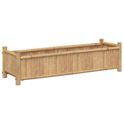 Fioriera | Cassetta per fiori | Vaso 100x30x25 cm in Bamb¨´