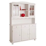 Madia Presezzo, Credenza 6 Ripiani, 130x32x198h cm Bianco