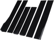Kit di protezione laterale universale 2,2 m - ABS - Divisore di rocker - 6 protezioni laterali - 26 viti di fissaggio - Pannello di rocker auto