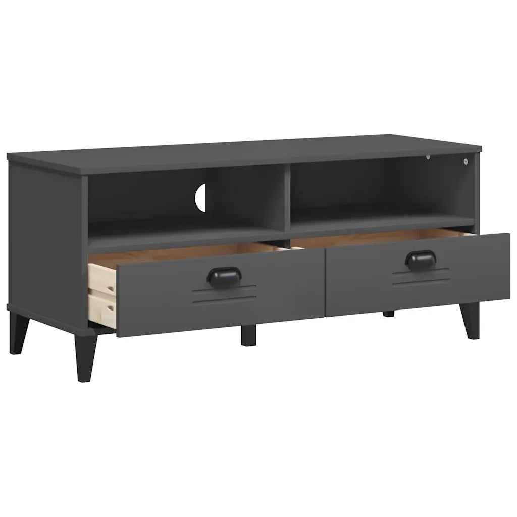 Scarpiera VIKEN Grigio Antracite in Legno Multistrato 374931