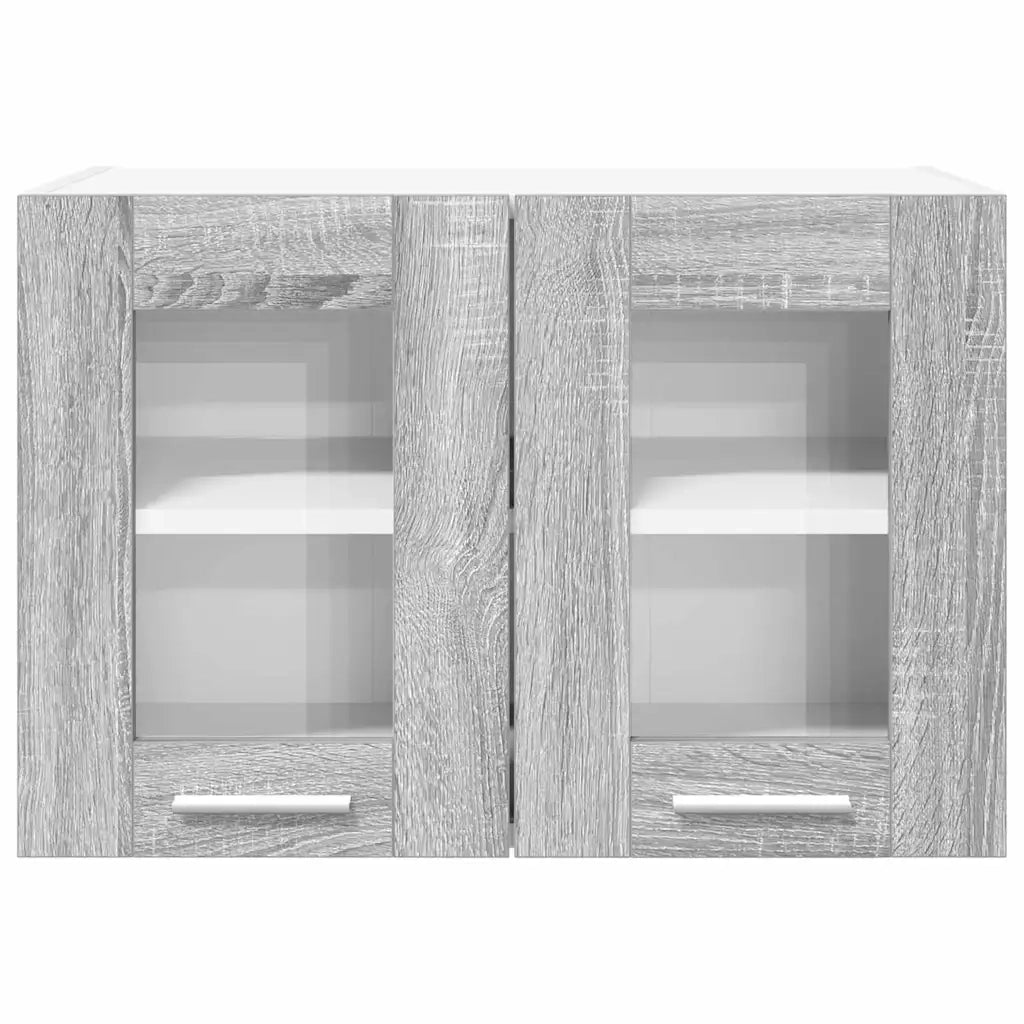 Armadio pensile con porta 2 pcs Grigio Sonoma 60 x 31 x 40 cm 884221