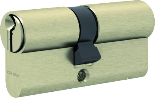 Assa Abloy CILINDRO SAGOMATO GEMMA Ottone Nichelato mm. 60 (30-30) 10.00 pz