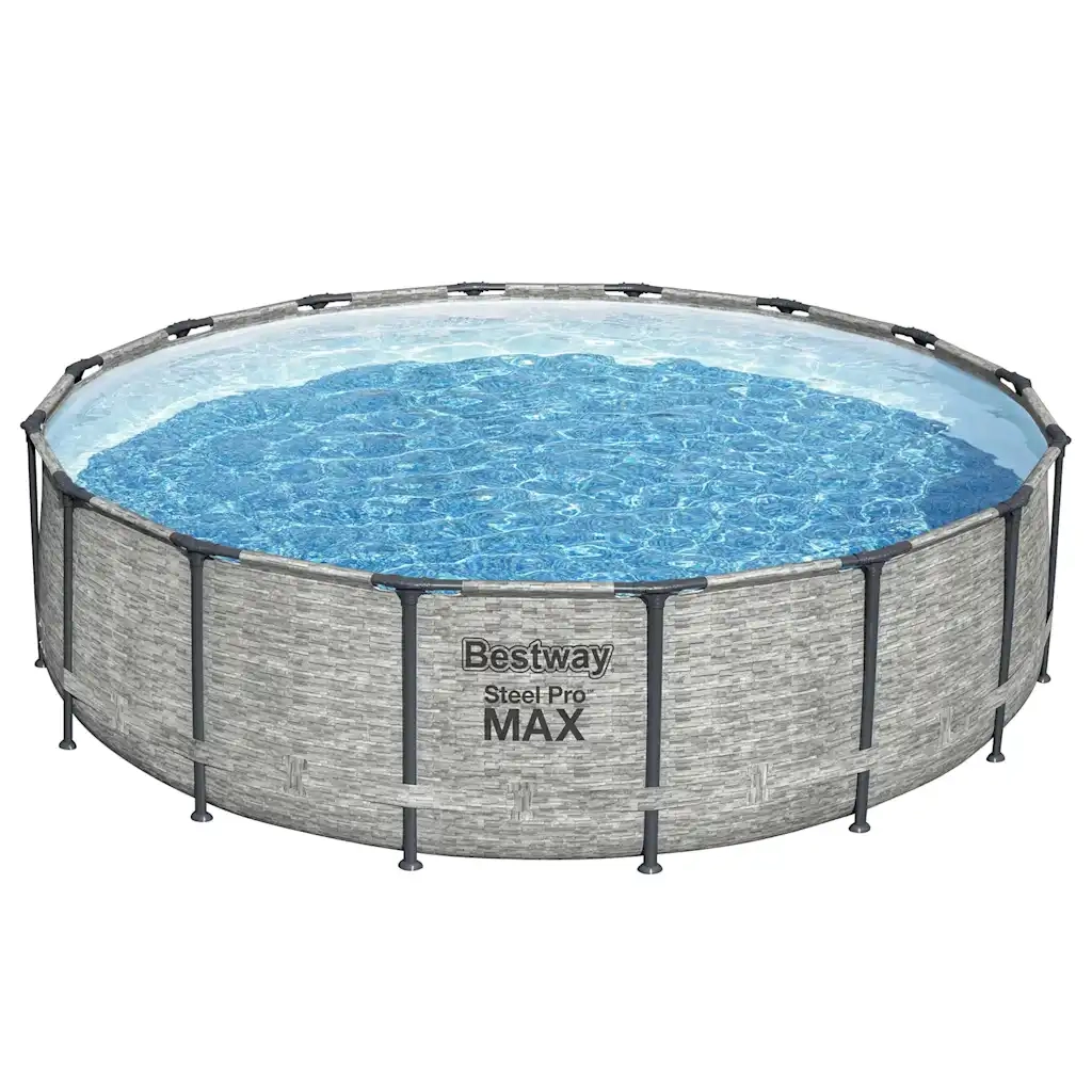 Bestway Piscina Power Steel Rotonda 488x122 cm 93346