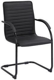 Sedia visitatore in ecopelle Tira 3