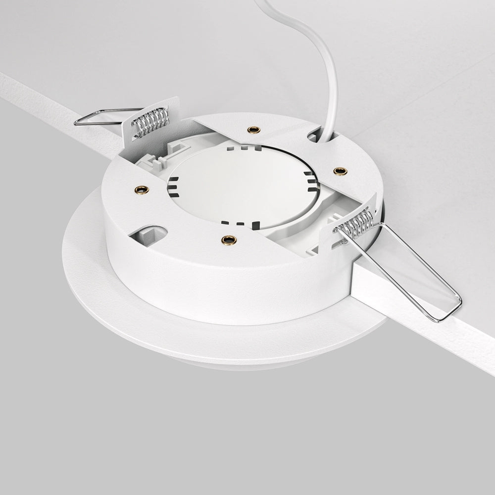 Maytoni Hoop faretto incasso tondo bianco GX53 15W