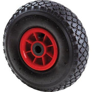 RUOTA PNEUMATICA X BRAVETTA MOZZO CENTRATO HAND  3.00X4 DISCO PLT MOZZO MM 75 F.MM 20 + PFU