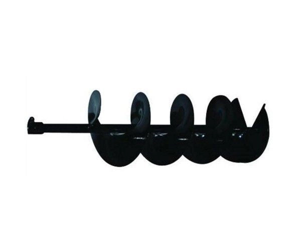 Vigor Elica per Trivella Lunghezza 80 cm Diametro 150 mm colore Nero