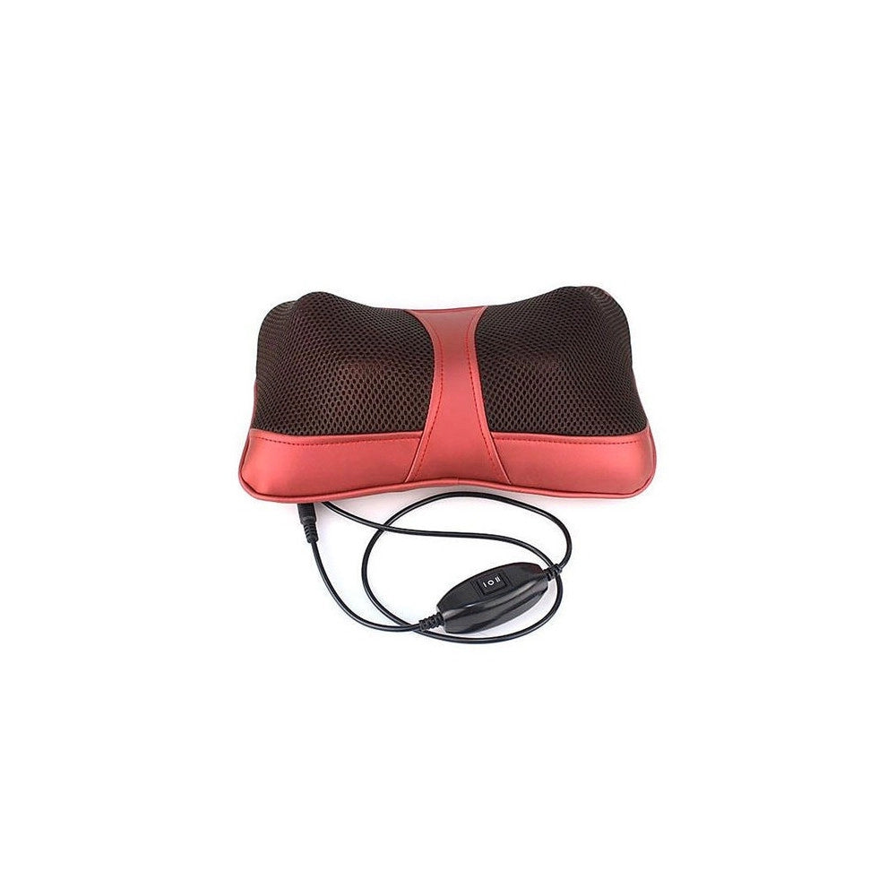 Trade Shop - Cuscino Massaggiante Massaggiatore Shiatsu Casa Auto Infrarossi Collo Relax Spa -