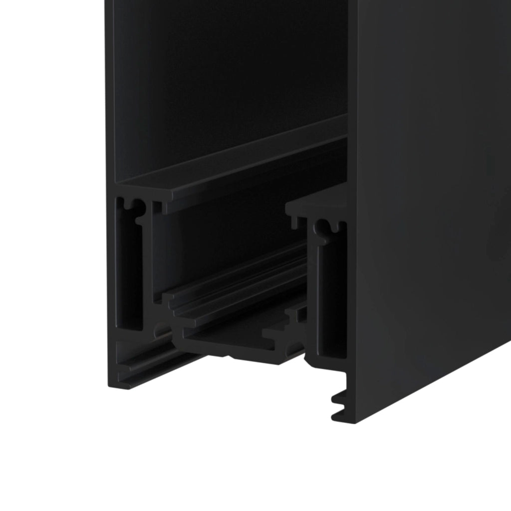 Barra Magnetica 100 cm per Sistema Illuminazione Binario  Nero