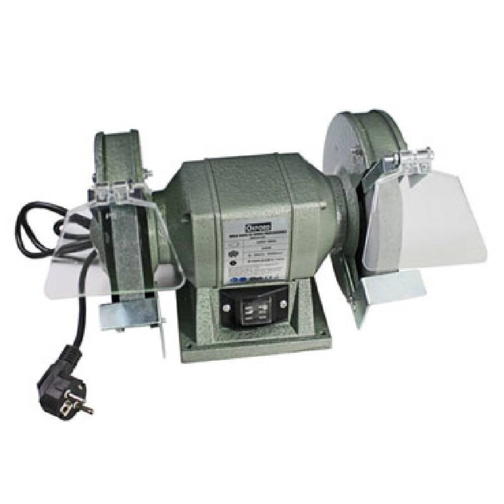 Trade Shop - Mola Da Banco Professionale Smerigliatrice 200 Watt Disco 150mm Lavori Bricolage -