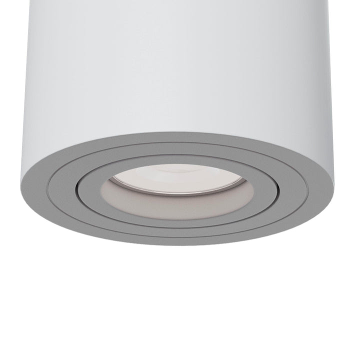 Plafoniera Ceiling & Wall in Alluminio Alfa Bianco