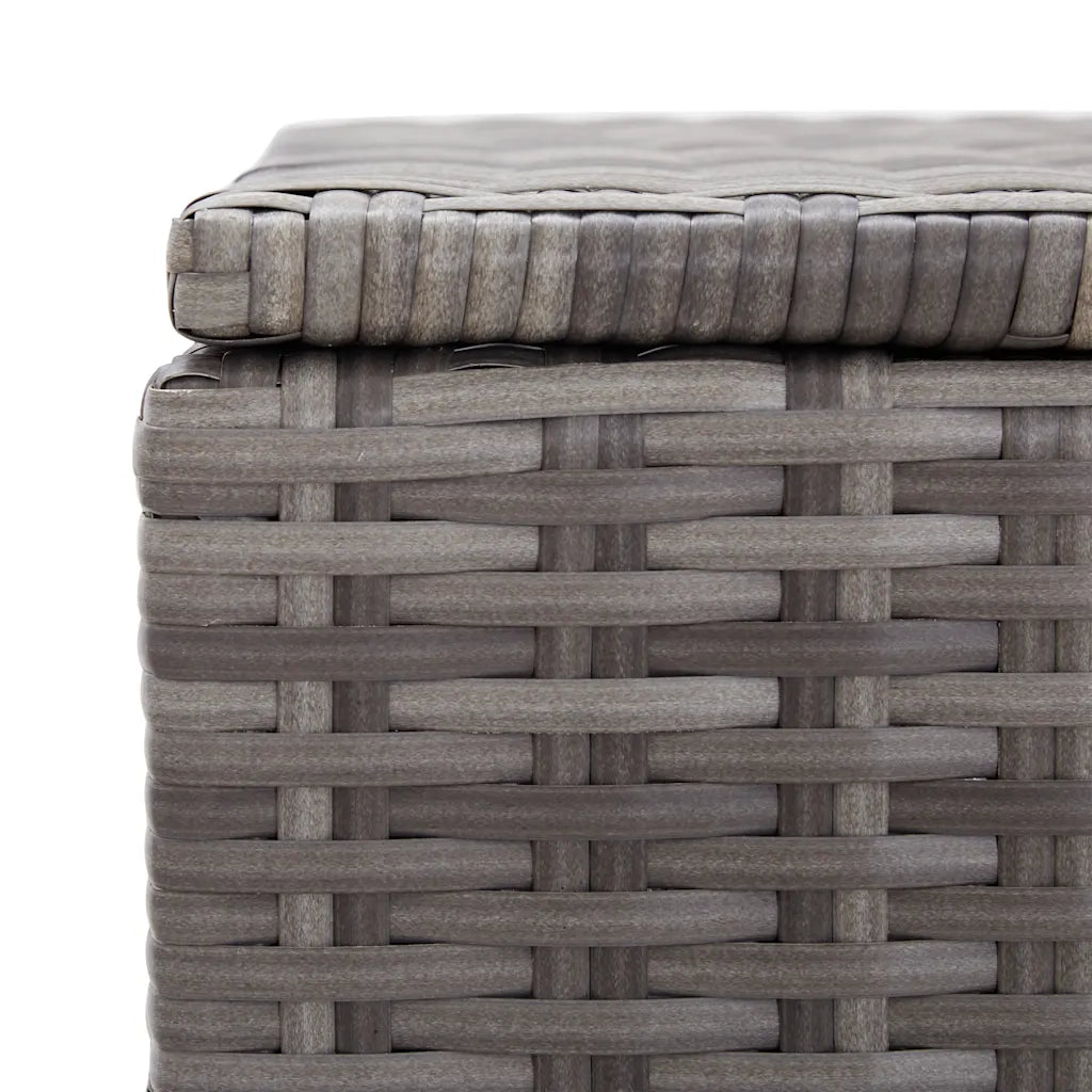 Baule da Giardino Grigio 150x50x60 cm in Polyrattan CFW9450421