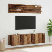 Unità TV 6 pcs Legno vecchio Legno multistrato 3403568