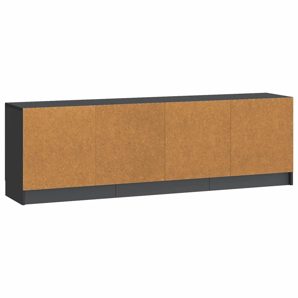 Mobile TV Nero 150 x 31 x 47 cm Legno ingegnerizzato 895836