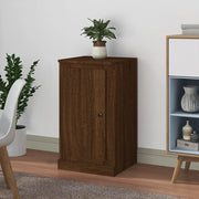 Credenza Rovere Marrone 37,5x35,5x67,5 cm in Legno Multistrato 816214