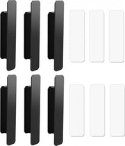 Maniglie Autoadesive - 6 Pezzi - Maniglia di Finestra - 110mm - Maniglie di Cassetto - Maniglie di Porta - Maniglie di Cucina - Accessori di Chiusura - con Adesivo a Doppio Senso - per Finestre, Cassetti, Armadi, Frigoriferi
