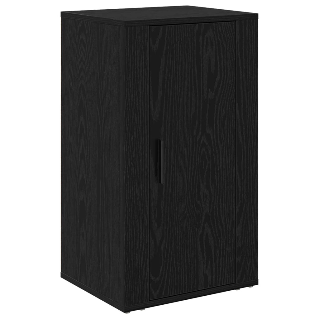 Credenza Rovere Nero 40 x 33 x 70 cm Legno multistrato 880993