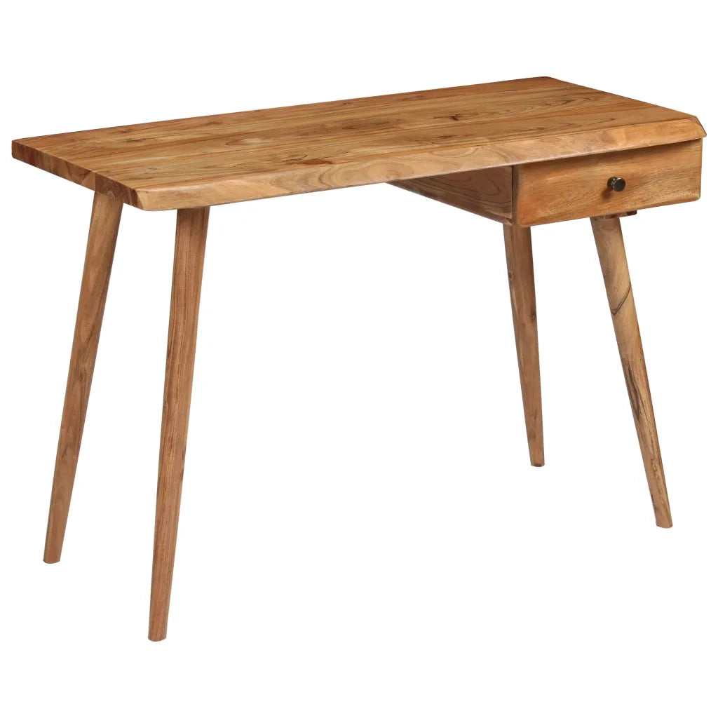 Scrittoio in Legno Massello di Acacia 110x50x76 cm cod mxl 70860