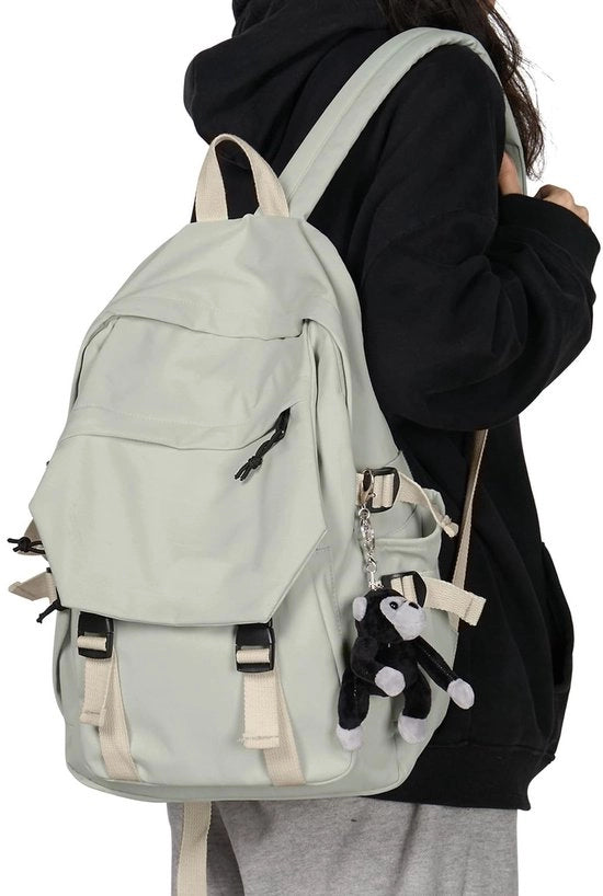 Zak scuola impermeabile - Borsa leggera per studenti - Borsa da giorno informale - Borsa laptop - Borsa per libri - Adatta per ragazzi/ragazze