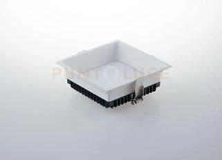 INCASSO LED XANTO BIANCO IN ALLUMINIO 12W 1120LM 4000K 11X11X4,7CM INC-XANTO-M-Q110