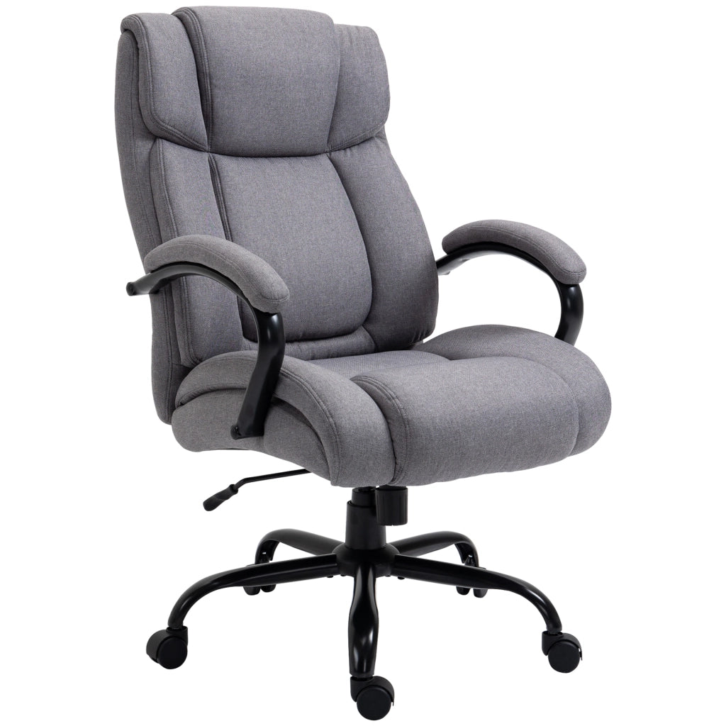 Sedia da ufficio ¨C zephmum ¨C Grigio chiaro, tessuto, altezza regolabile