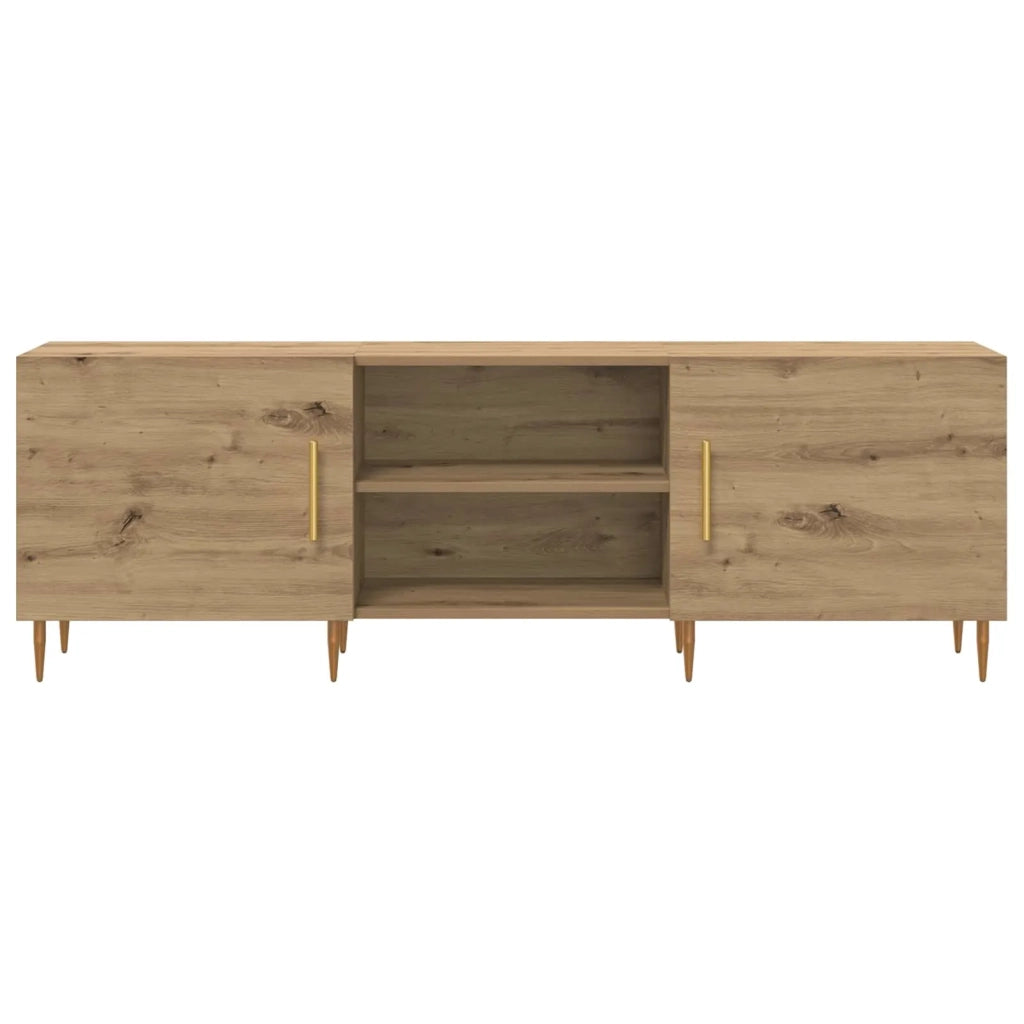 Mobile TV rovere artigianale 150 x 30 x 50 cm Legno multistrato