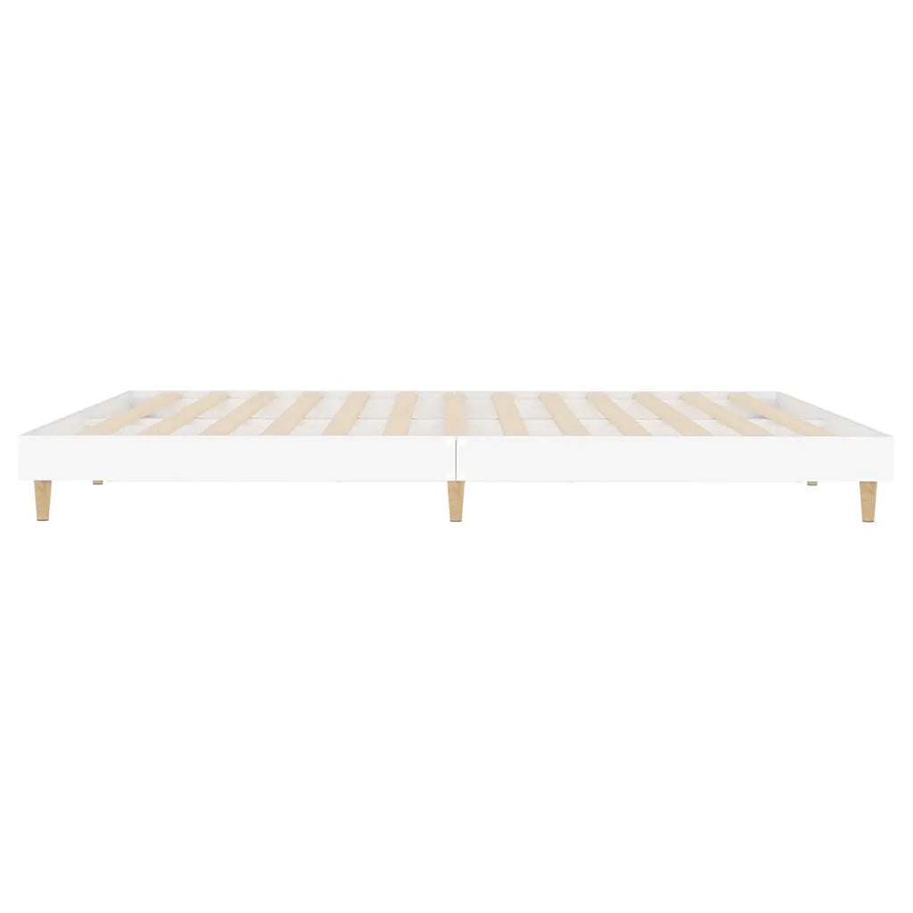 Giroletto-Struttura Letto Bianco 120x200 cm in Legno Multistrato 792987