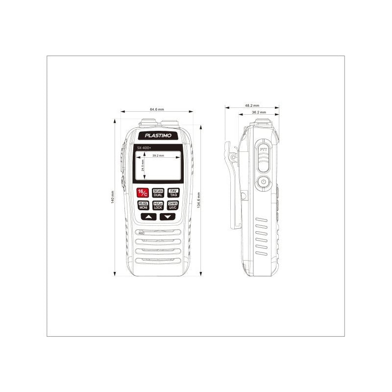 VHF SX-400+