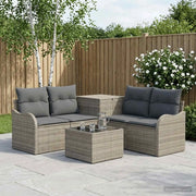 Set di divani 6 pz Grigio e Grigio Scuro 3447136