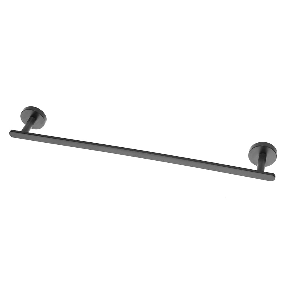 Porta asciugamani 50 cm in acciaio nero opaco Chic Black