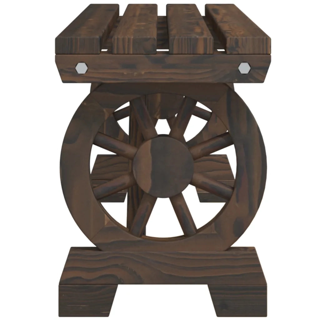 Panche da Giardino 2 pz in Legno Massello di Abete 3207136