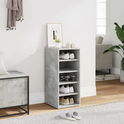 Scarpiera Grigio Cemento 31,5x35x70 cm in Truciolato 808989