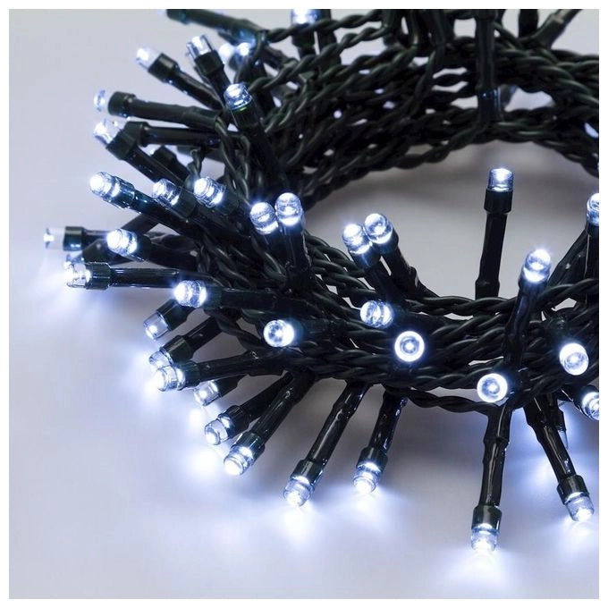 Lotti Catena Luci TL 180 LED, Bianco, 7.5 m