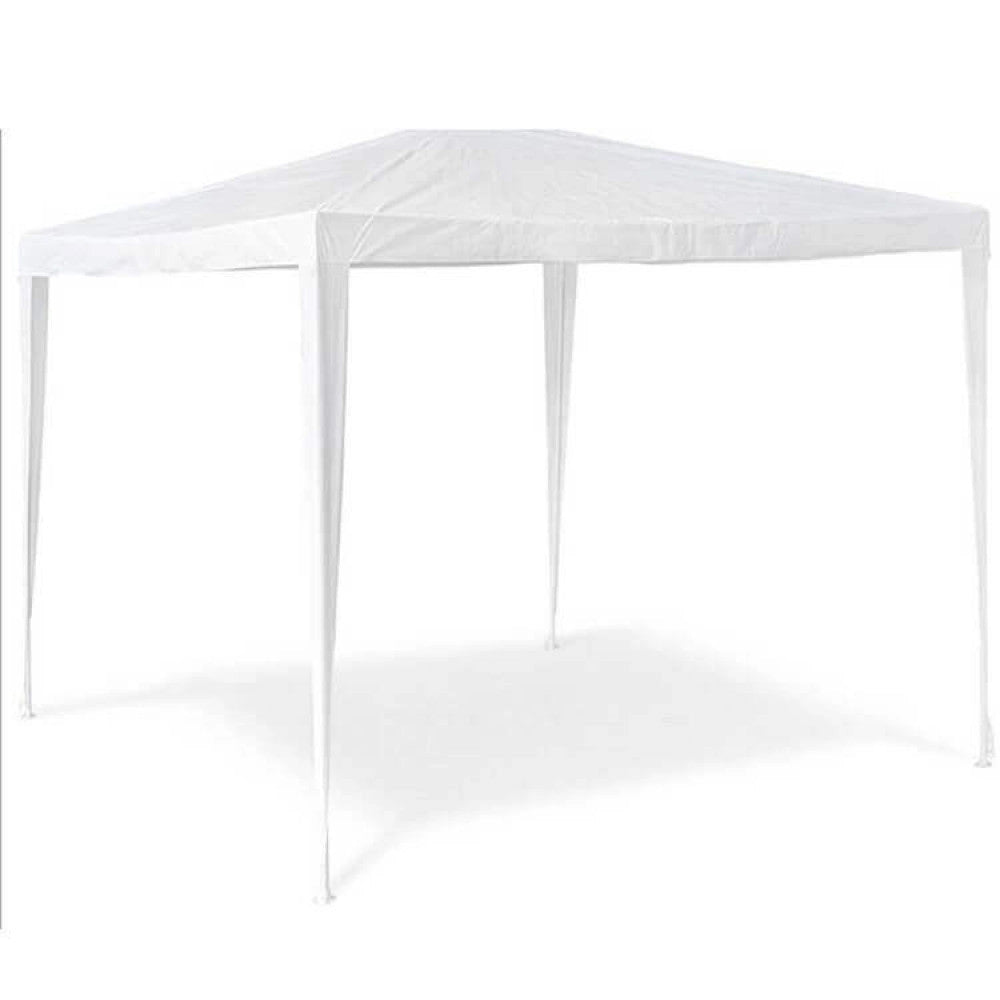Gazebo Eco 3x3 m in Acciaio Bianco