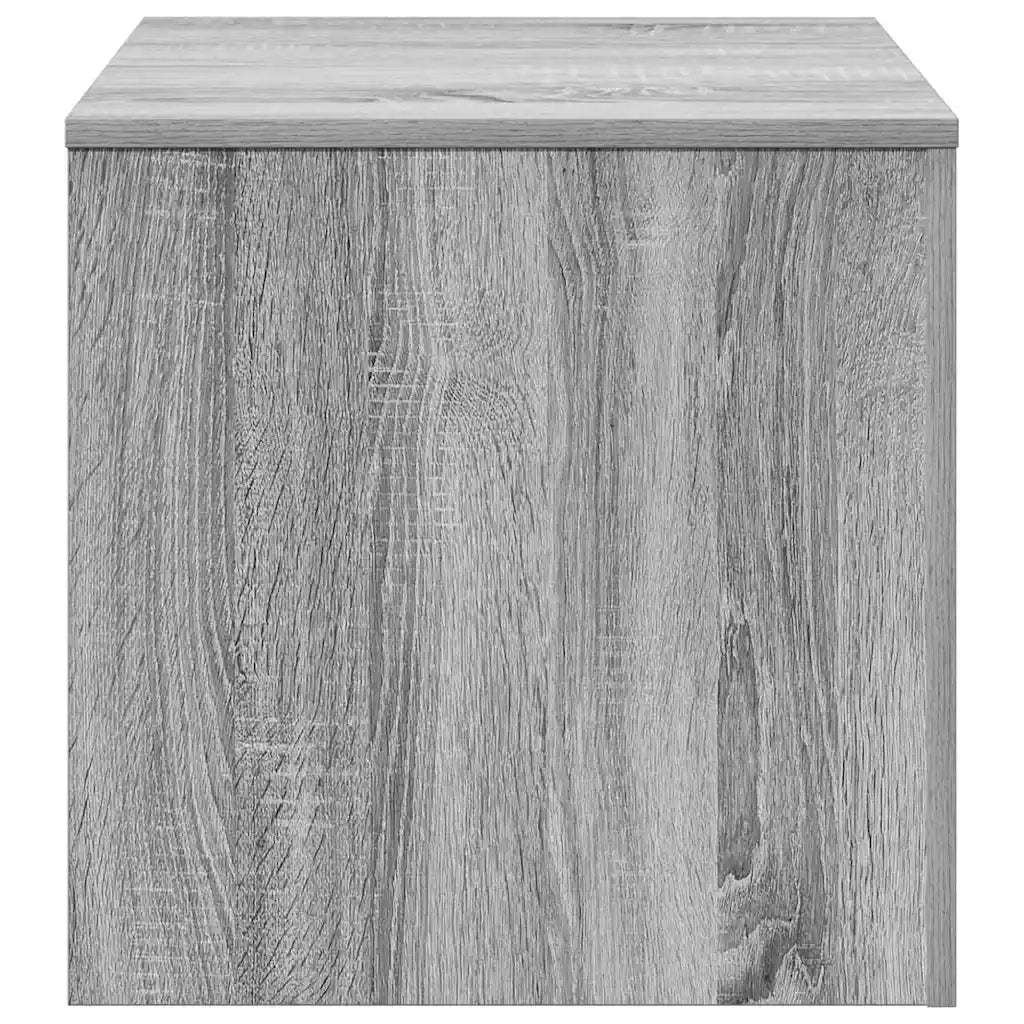 Credenze 3 pz Grigio Sonoma in Legno Multistrato