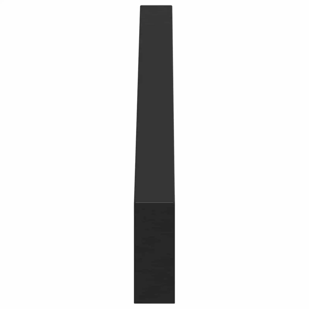 Piedini per mobili 12 pcs Nero 796 x 40,5 x 100 mm Ferro 864821