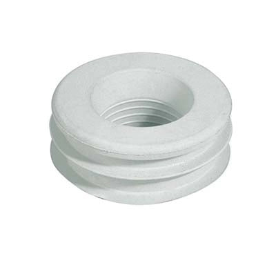MORSETTO WC - GOMMA BIANCA MM 50X30- 20 pezzi
