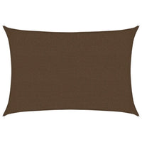 Vela Parasole 160 g/m² Marrone 2,5x3,5 m in HDPE 311783