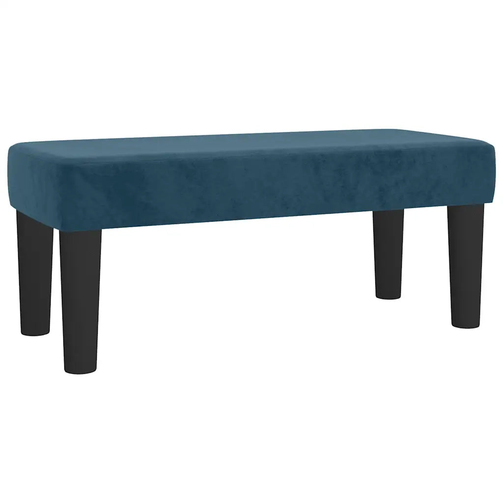 Panca Blu Scuro 70x30x30 cm in Velluto CFW6626874