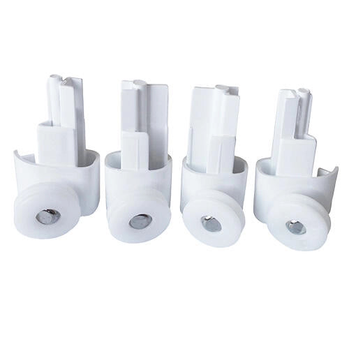 R800/10 Ricambio Carrelli per Box Doccia Serie LUNES Kit 4 pz