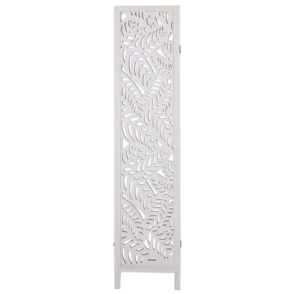 Divisorio per ambienti in legno di Paulownia bianco MDF a 3 pannelli pieghevole schermo decorativo divisorio soggiorno camera da letto Design moderno