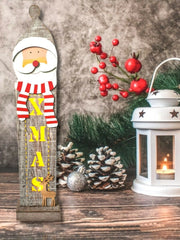 BABBO NATALE ARTICOLO NATALIZIO ADDOBBO NATALIZIO GADGET DI NATALE DECORAZIONE