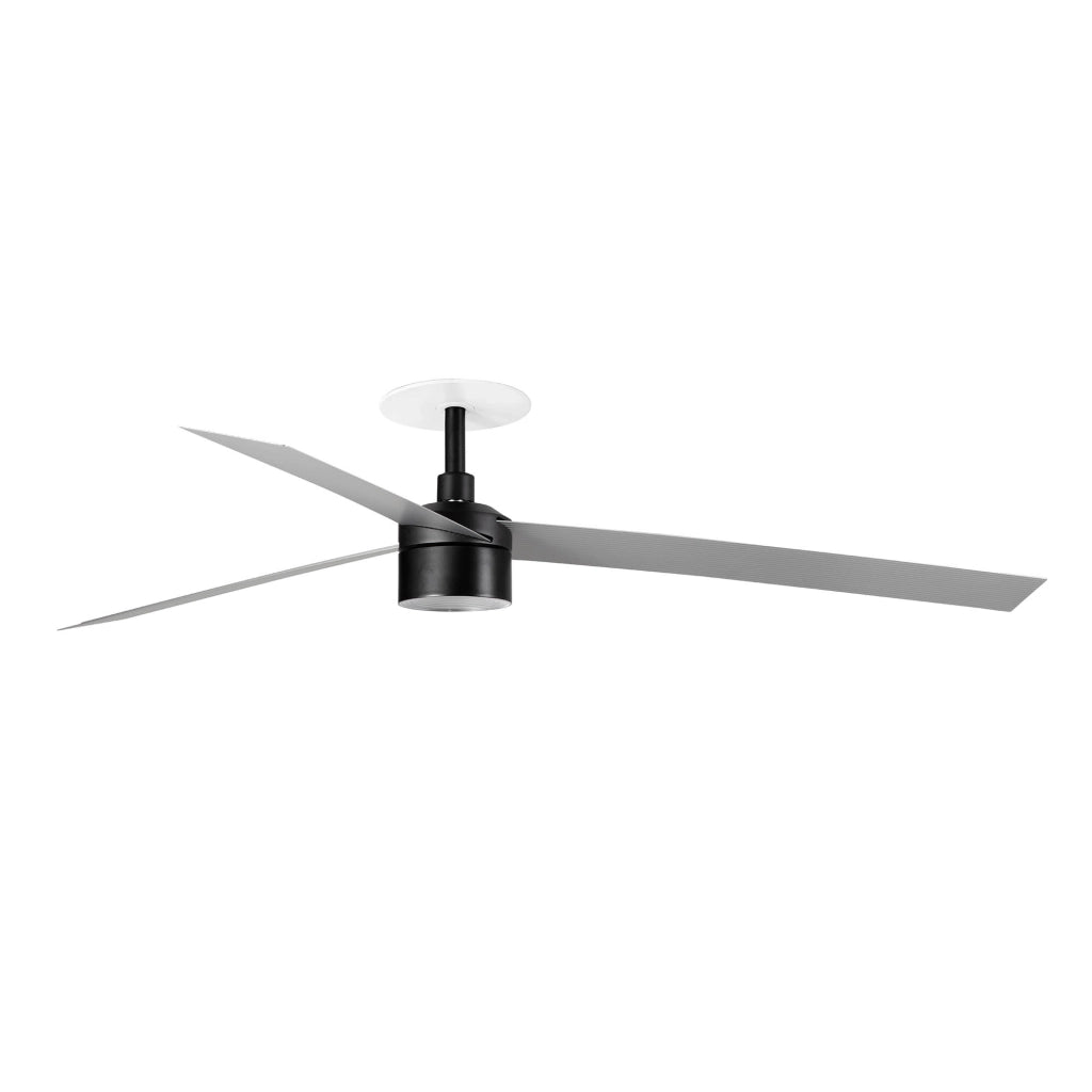 CRUISER RECESSED TEK XL Ventilatore nero/aluminium 2700K