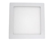 Plafoniera Faretto Led Da Soffitto Muro Parete Quadrata 18W Bianco Freddo 225x225mm