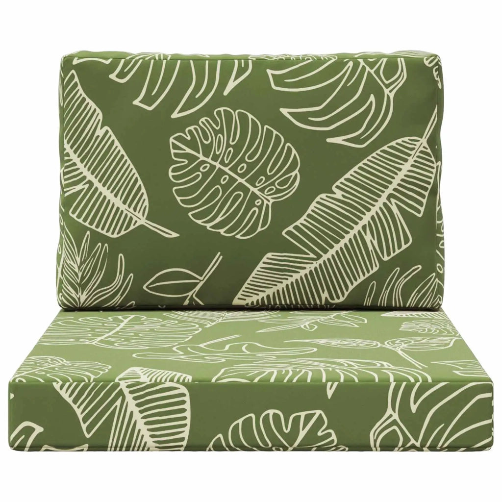 Cuscino per divano da esterno 2 pcs Design a foglia Poliestere