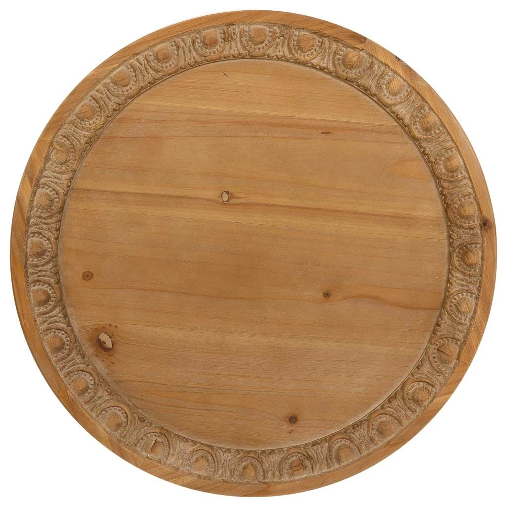 Tavolino in legno marrone 51x51x61h