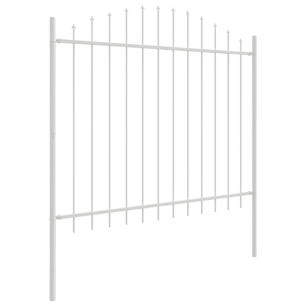 Recinzione per Giardino 6 pcs Bianco 170 x 165 cm